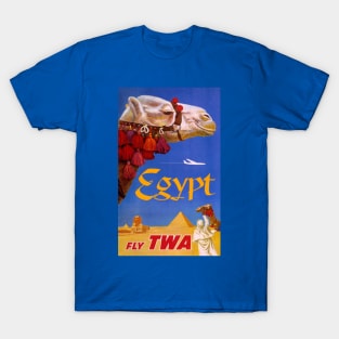 Vintage Travel Poster - Egypt T-Shirt